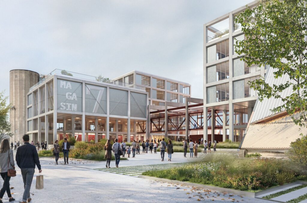 Illustration från PLH Arkitekter