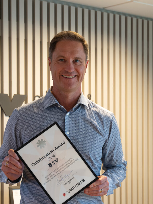 bsv prisas för stark samverkan inom XPartners Group